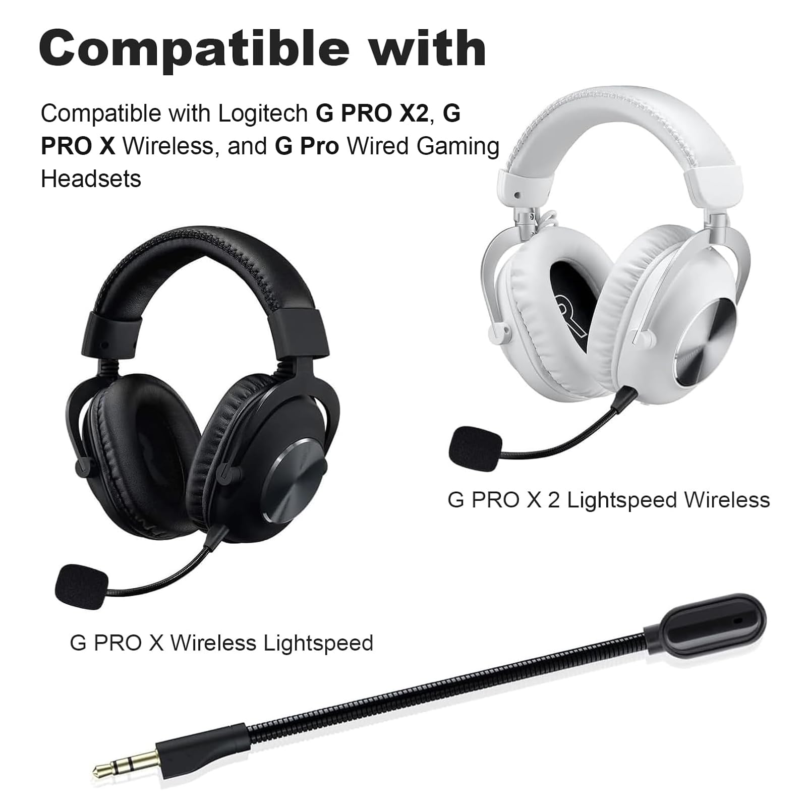 Amazon.com: Mic Replacement Compatible with Logitech G PRO X2, G